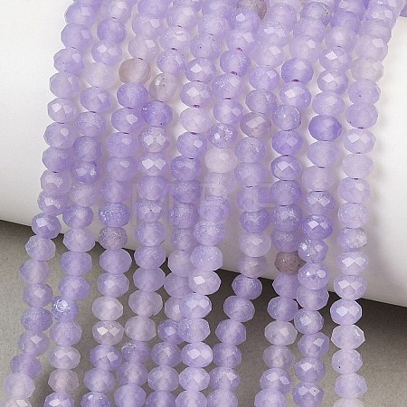 Dyed Natural Whie Jade Beads Strands GG-CBAF9EE-A26-3x4mm-1
