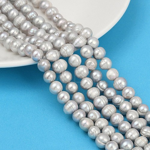 Natural Cultured Freshwater Pearl Beads Strands PEAR-I007-07J-05C-1