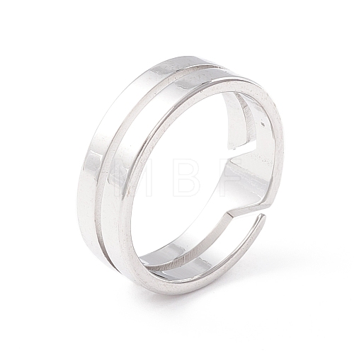 304 Stainless Steel Finger Ring RJEW-Z013-01P-1