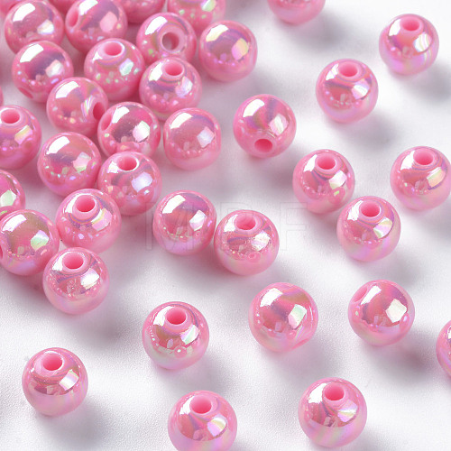 Opaque Acrylic Beads MACR-S370-D8mm-A02-1