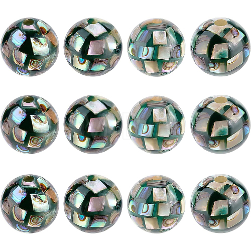 Opaque Resin Beads SSHEL-BC0001-24-1