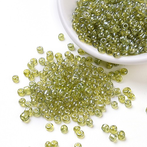 (Repacking Service Available) Glass Seed Beads SEED-C015-4mm-104-1