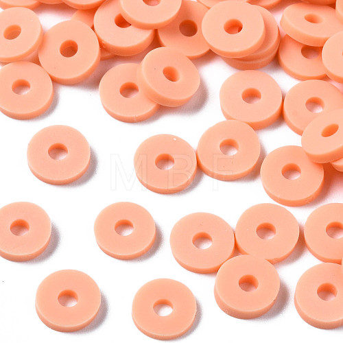 Eco-Friendly Handmade Polymer Clay Beads CLAY-R067-6.0mm-B13-1