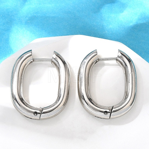 201 Stainless Steel Hoop Earrings EJEW-Q026-12P-A-1