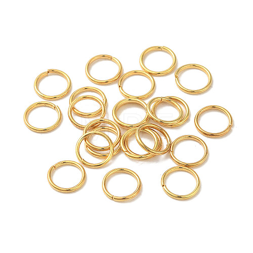 304 Stainless Steel Closed Jump Rings STAS-K285-05G-1