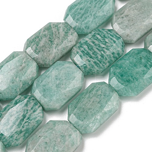 Natural Amazonite Beads Strands G-P544-B09-01-1