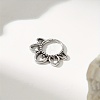 Gothic 316 Surgical Stainless Steel Flower Hoop Nose Rings for Men and Women Party Jewelry VU7400-4