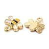 Alloy Enamel Charms X-ENAM-Q507-10G-2