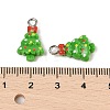Christmas Theme Opaque Resin Pendants RESI-S08-02M-3