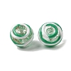 Handmade Gold Sand Enamel Lampwork Beads LAMP-B035-03B-2