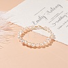 Natural Cultured Freshwater Pearl Beaded Bracelets for Women BJEW-JB07724-01-2