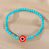 Boho Evil Eye Beaded Bracelet for Women - Turkish Eye Stretchy Wristband ST4032024-1