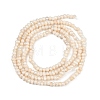 Natural Cultured Freshwater Pearl Beads Strands X-PEAR-S016-001-6