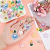 60Pcs 3 Styles Transparent Resin Cabochons CRES-SC0002-49-3