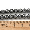 Non-magnetic Synthetic Hematite Beads Strands G-I365-15A-5