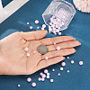 105Pcs 3 Styles Electroplate Opaque Solid Color Glass Beads Strands GLAA-TA0004-40B-7