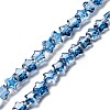 Transparent Glass Beads Strand X1-GLAA-F112-02H-1