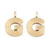 304 Stainless Steel Charms STAS-L022-589G-1