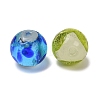 Handmade Foil Glass Beads LAMP-K048-05B-2