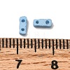 2-Hole Baking Paint Glass Seed Beads SEED-S023-17A-10-3