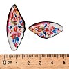 4Pcs 4 Styles Transparent Epoxy Resin Pendants RESI-B032-02C-3