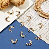 12Pcs 6 Colors Acrylic Rhinestone Pendants FIND-YW0011-60-4