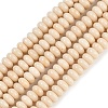 Natural Fossil Beads Strands G-K343-C24-01-1