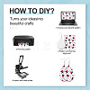 DIY Sublimation Dangle Earring Making Finding Kits DIY-BY0001-36-5