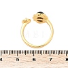 Brass Cuff Rings for Women KK-P302-22A-G-2