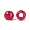 Natural White Jade European Beads G-Q607-01A-12-2