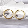 304 Stainless Steel Huggie Hoop Earrings EJEW-G272-02-16mm-G-1
