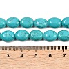 Natural Magnesite Beads Strands G-Z143-E01-01C-5