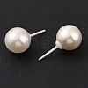 Hypoallergenic Bioceramics Zirconia Ceramic Stud Earrings EJEW-C111-13B-2