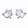 Non-Tarnish 201 Stainless Steel Link Connectors STAS-S110-105P-2