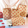 10Pcs Valentine's Day Paper Bags CARB-TADJ0001-01C-5