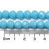 Opaque Glass Beads Stands EGLA-A035-P8mm-D08-5