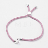 Nylon Twisted Cord Bracelet Making MAK-K007-06P-1