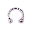 303 Stainless Steel Circular/Horseshoe Barbell Nose Rings WG86D19-03-1