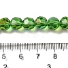 Electroplate Transparent Glass Beads Strands LS-EGLA-A035-T8mm-L11-4
