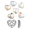 K9 Glass Rhinestone Cabochons RGLA-N002-15A-1