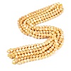 Anti-Tarnish Electroplate Glass Beads Strands EGLA-ZX010-8mm-13-3