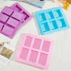 12Pcs 3 Colors Silicone Soap Molds DIY-GO0003-24-3