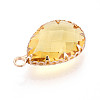 Transparent Glass Pendants KK-N283-02I-G-2