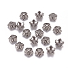 Tibetan Style Bead Caps TIBEB-A24621-B-LF-1