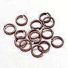 Brass Open Jump Rings Y-JRC7MM-R-1