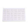 Brass & Natural Pearl Stud Earrings PEAR-N020-WX12-4
