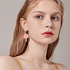4 Pairs 4 Colors Handmade Polymer Clay Lollipop Dangle Earrings EJEW-FI0001-01-6