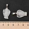 Natural Quartz Crystal Pendants G-B127-10P-17-4