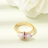Natural Lepidolite Cuff Rings GG-CBA0B5A-03G-02-2