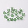 Transparent Acrylic Beads Caps X-PL543-9-2